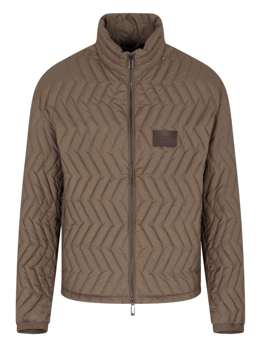 Emporio Armani quiltad dunjacka