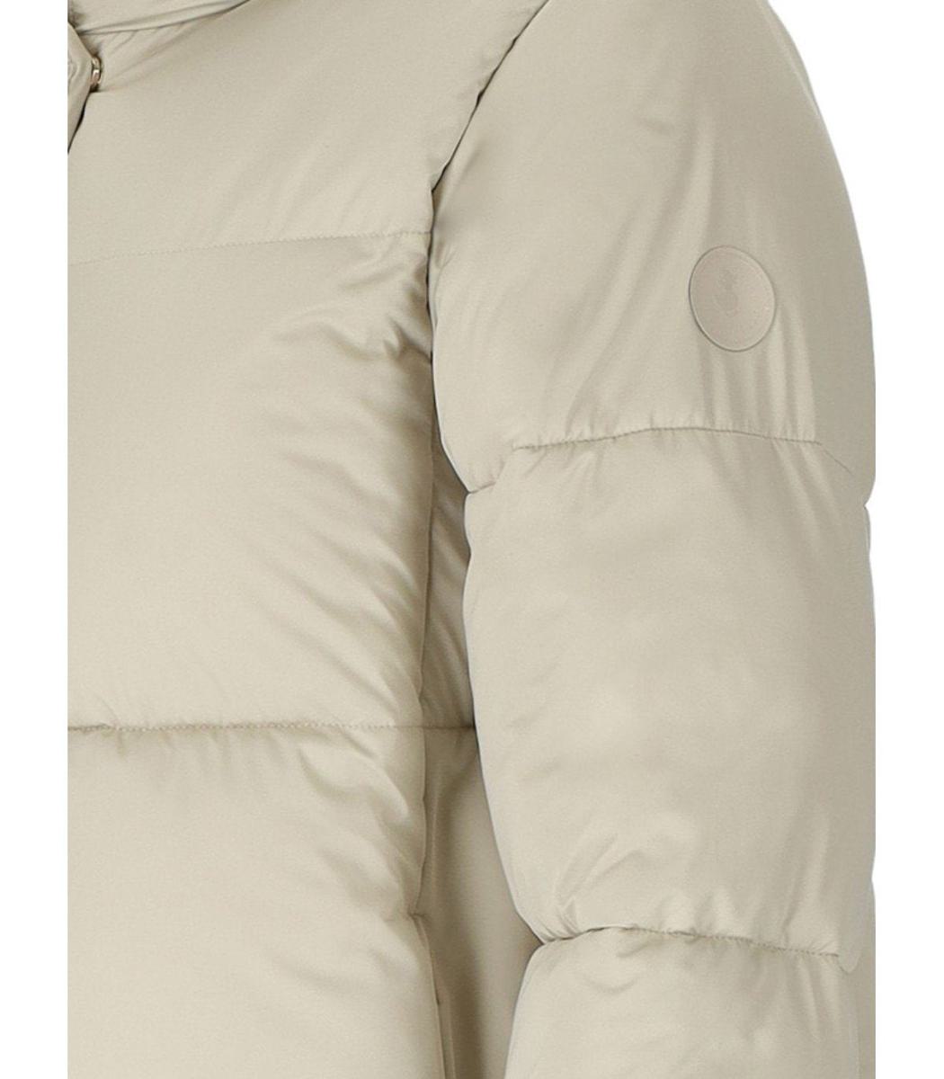 Save The Duck Sibyl Beige Vadderad Jacka med Huva