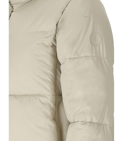 Save The Duck Sibyl Beige Vadderad Jacka med Huva