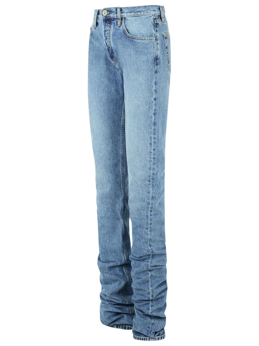 Attico blå denimjeans