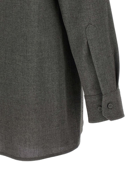 Jil Sander Canvas-skjorta